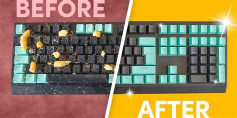 How To Clean A Mechanical Keyboard Household Products Only