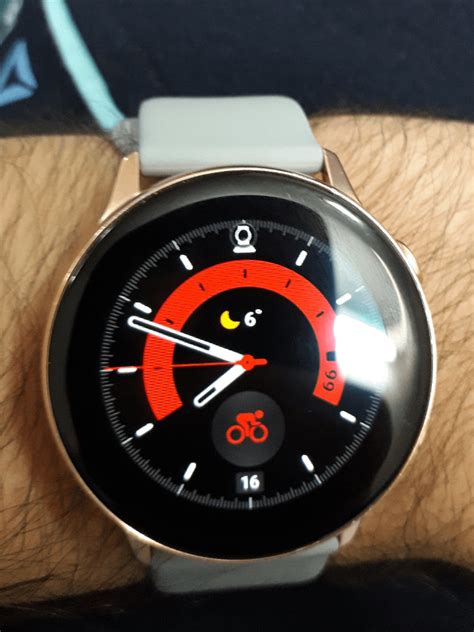 Pro Analog Watch Face On Galaxy Watch Active R500 Rgalaxywatch