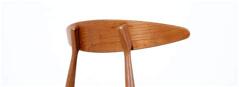 Hans J Wegner CH 33 Teak Side Chair for Carl Hansen Søn Danish