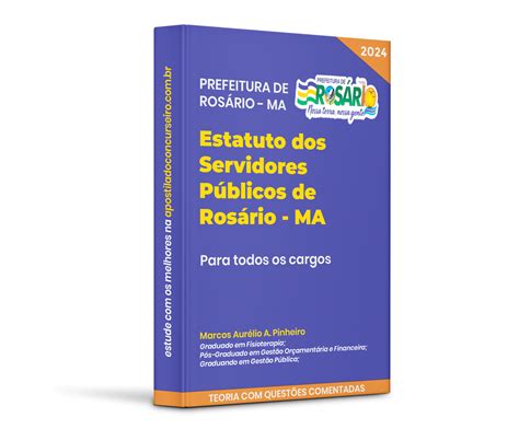 Estatuto dos Servidores Públicos para o Concurso de Rosário MA 2024