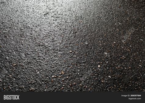 Wet Asphalt Road After Image Photo Free Trial Bigstock