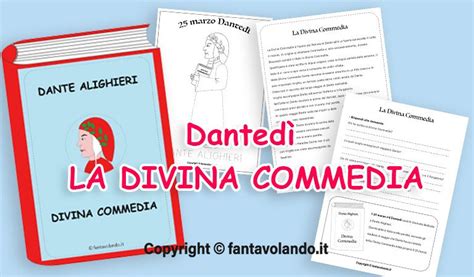 Danted Marzo La Divina Commedia Fantavolando Schede