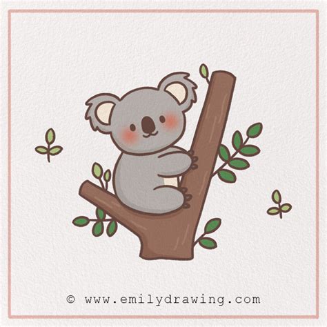 How to Draw a Koala – Emily Drawing