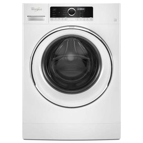 Whirlpool 23 Cuft High Efficiency Front Load Washer In White With