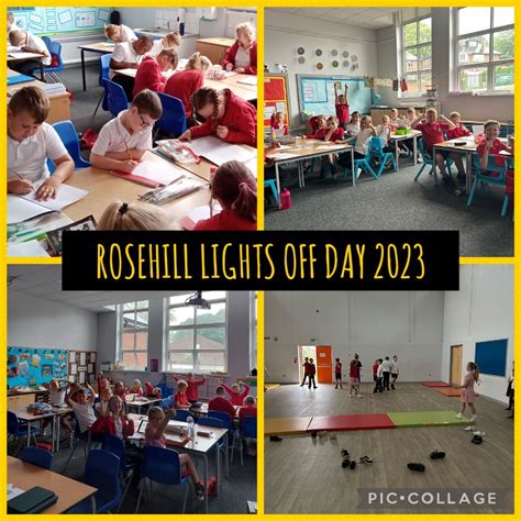 Rosehill Junior School Lights Off Day