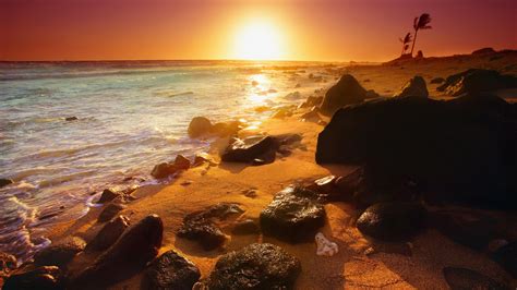 Sunset Hawaii wallpaper | 1920x1080 | #15563