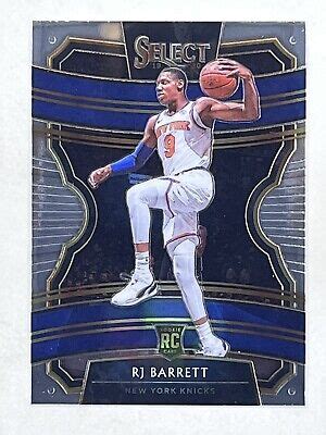 Rj Barrett Panini Select Concourse Rc Sports Nba Knicks