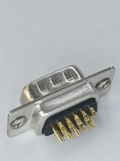 Pin Rows High Density Solder Cup Machined Contact Pin Male Plug D