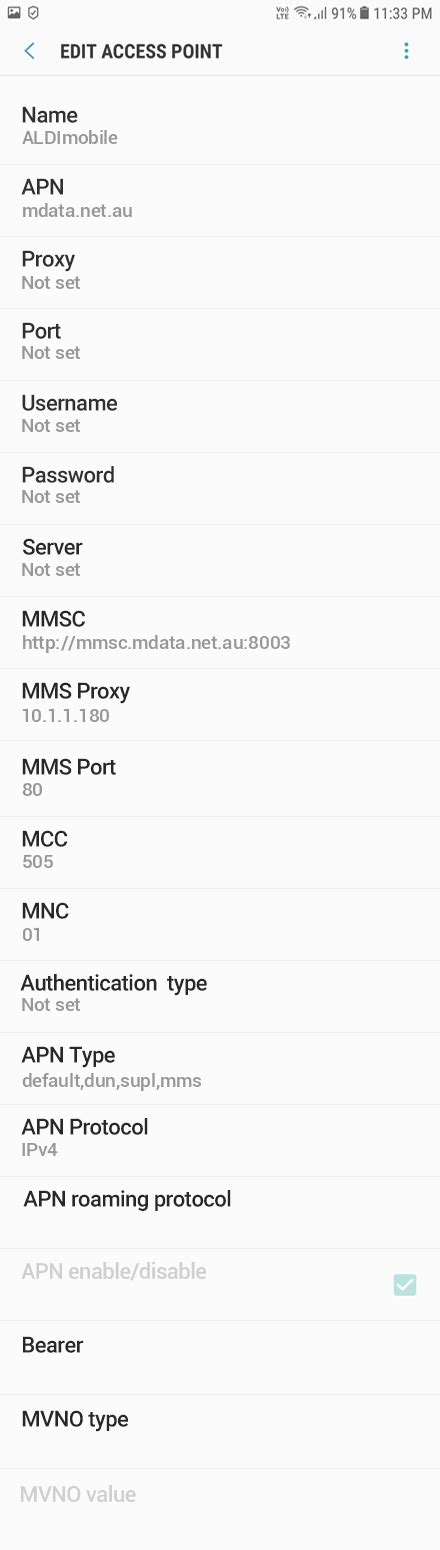 Aldimobile Apn Settings For Ulefone Armor G Apn Settings Australia