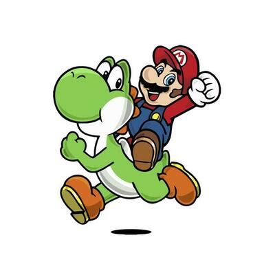 Super Mario Yoshi Vector Art, Icons, and Graphics for Free Download