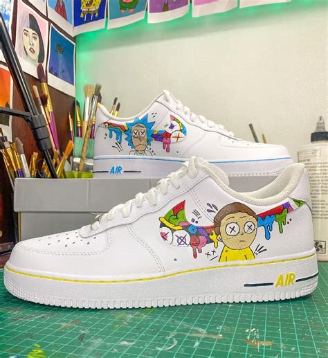 Rick And Morty Air Force Custom Artofit