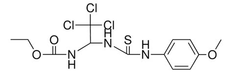 2 2 2 TRICHLORO 1 3 4 MEO PH THIOUREIDO ETHYL CARBAMIC ACID ETHYL