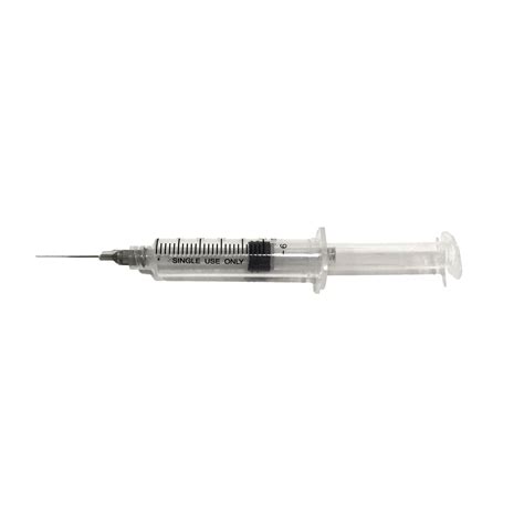 5ml Retractable Hypo Syringe Prop - Retractable Needle and Plunger - NO