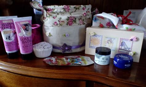 Personally Designed Hand Crafted Pamper Hamper Storage Bag S Packed With Goodie S By