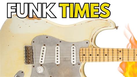 Funk Times Nile Rodgers Style Mixolydian A Guitar Backing Track High