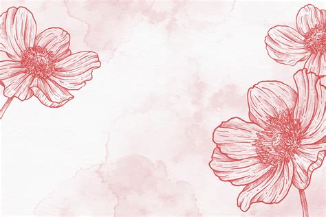 Background Flower Vector Pink | Best Flower Site