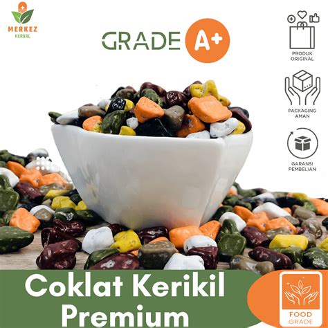 Jual Coklat Cokelat Arab Batu Kerikil Krikil Premium 1Kg Gram Asli Khas