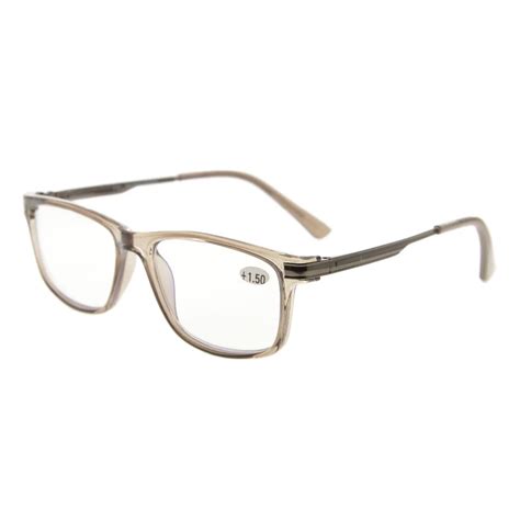 Mbtr005 Tr90 Frame Spring Arms Noline Bifocal Multifocus Glasses 3 Levels Vision Reading Glasses