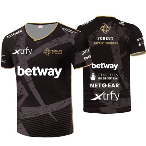 Cs Go Dota E Sports Player Uniforme Equipe Nip Jerseys Tshirt Nome