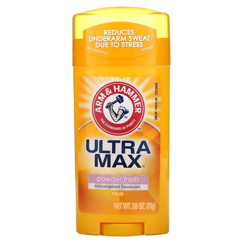 Arm & Hammer, Ultra Max Antiperspirant (73г), твердий дезодорант ...