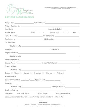 Fillable Online Iuhealth PATIENT INFORMATION IU Health Fax Email