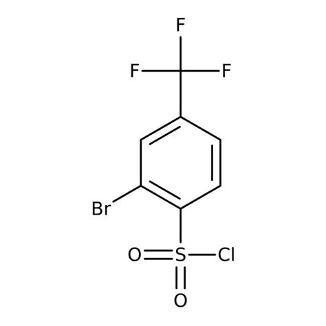 Cloruro De 2 Bromo 4 Trifluorometil Bencenosulfonilo 97 Thermo