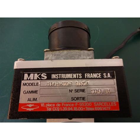BUTTERFLY VALVE MKS SERIE 253A