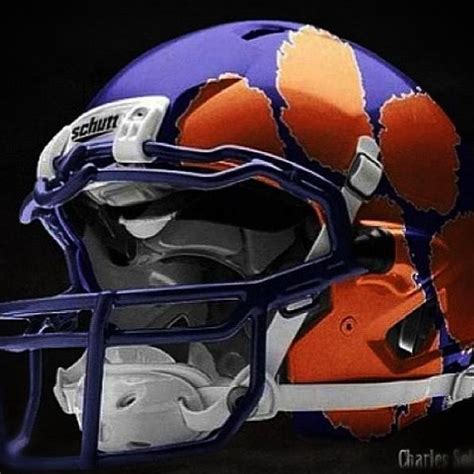 Clemson Tigers Concept Helmets Wish The Tigers Would Get These Helmets