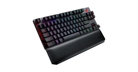 Asus Rog Strix Scope Rx Tkl Wireless Deluxe Gaming Tastatur Schwarz De Layout Rog Rx Red