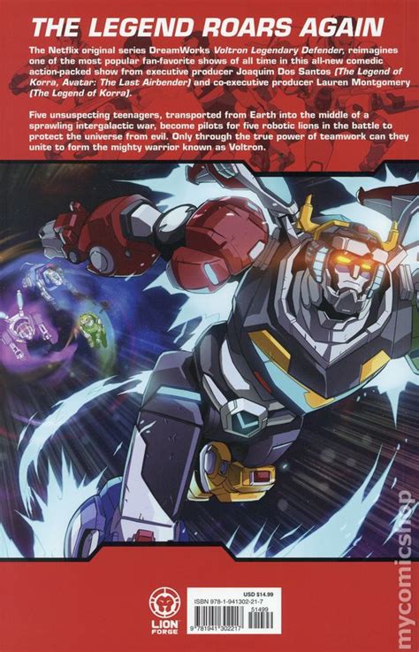 Voltron Legendary Defender Tpb 2017 2019 Lion Forge Comic Books