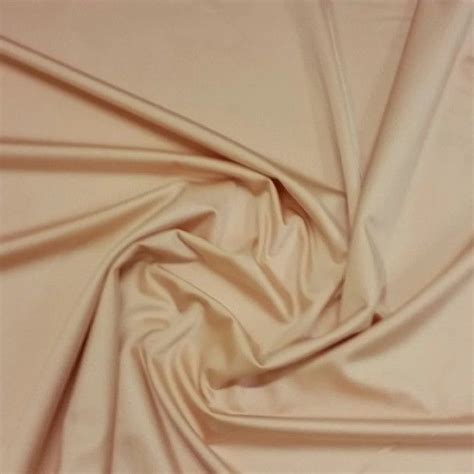Golden Nude Lycra Fabric Nude 4 Way Stretch Spandex Fabric
