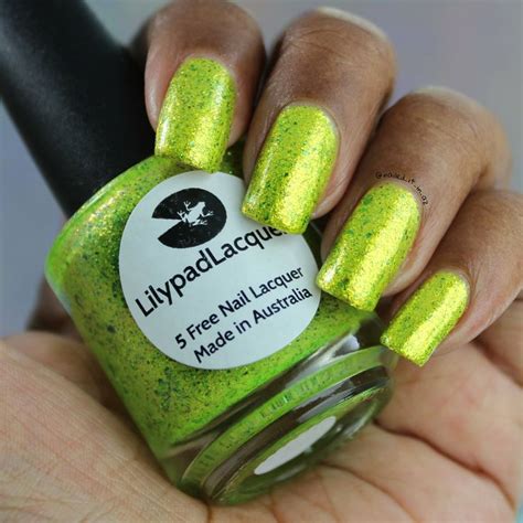 Lilypad Lacquer Leo Hella Handmade Creations August Green