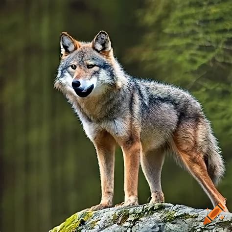 Vancouver Island Coastal Wolf On Craiyon