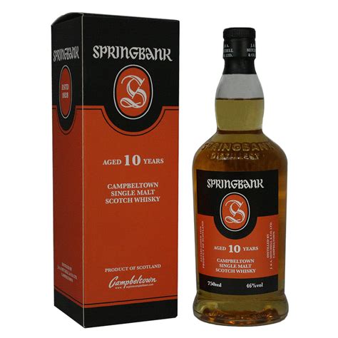 Springbank 15 Yr Single Malt Scotch 750ml Delivered In As Fast As 15