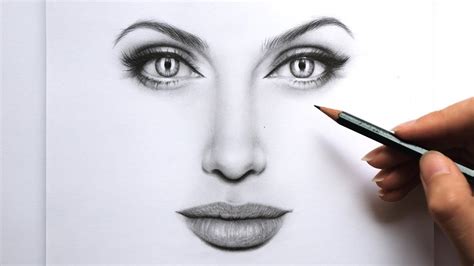 Pencil Shading Drawings Of Faces