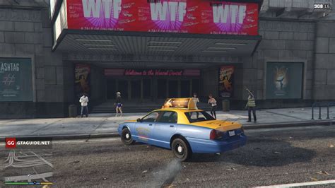 Gta V Car Taxi Lets Go Rocket