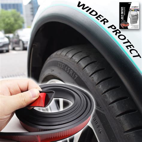 300cm 9 8FT Fender Flares 10 Car Wheel Eyebrow Arch Extension