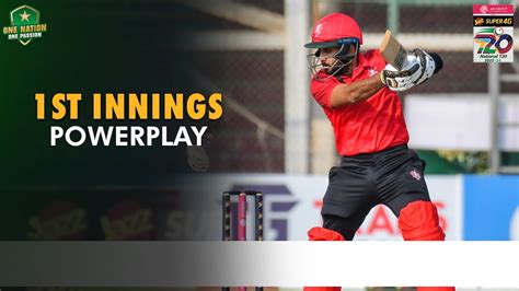 St Innings Powerplay Karachi Whites Vs Lahore Blues Match