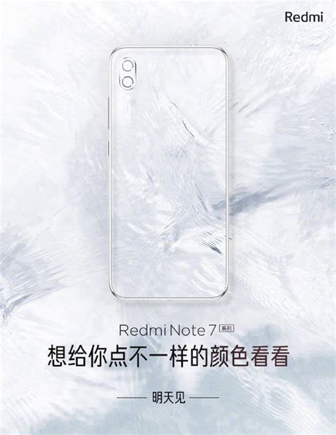 Redmi Note 7 Series Sắp được Bổ Sung Thêm Màu Trắng Hoàn Toàn Mới