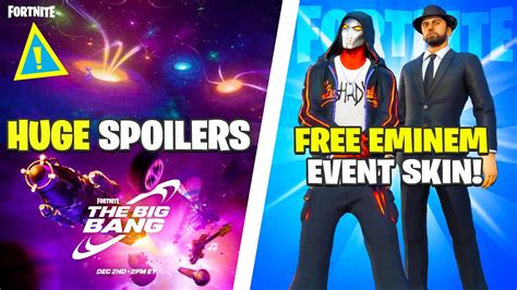 Fortnite Live Event Update FREE Eminem Skin Chapter 5 YouTube