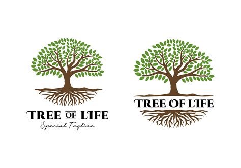 Tree of Life Logo Design Template Graphic by zwallow99 · Creative Fabrica