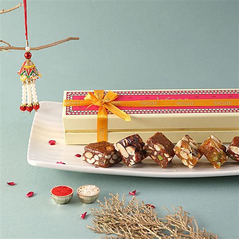 Buy Send Sneh Pearl Lumba Rakhi N Sugar Free Sweets Online FNP