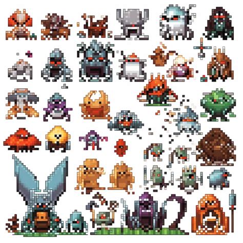 page   pixel art items pictures
