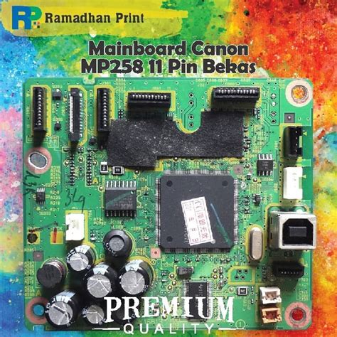 Jual Motherboard Mainboard Board Printer Canon Mp Cabutan Pin