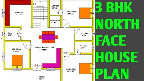 Bedroom House Plans Indian Style North Facing Resnooze