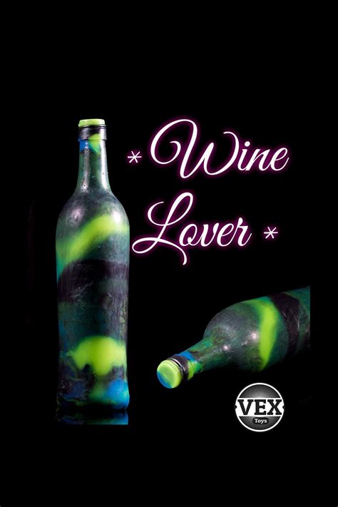 Wine Bottle Sex Toy Custom Color Platinum Silicone Full Size Etsy