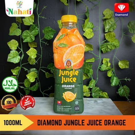 Jual Diamond Jungle Juice Orange 1000ml Jus Jeruk Di Seller Gobeef Id