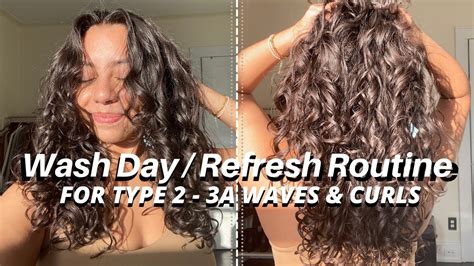 How To Achieve Defined Waves Curls Updated Wash Day Routine For Type