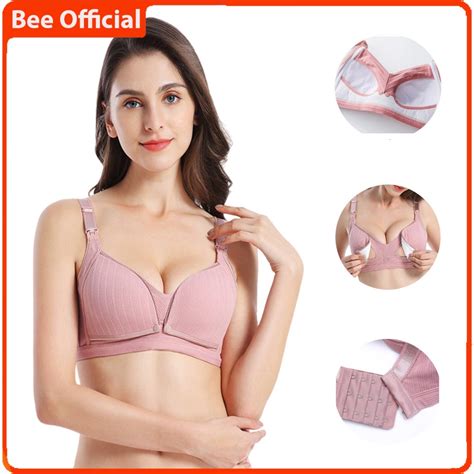 Jual BEE Bra Bh Menyusui Tanpa Kawat Kait 3 Pakaian Dalam Wanita