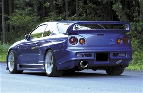 Nissan skyline rear spoiler